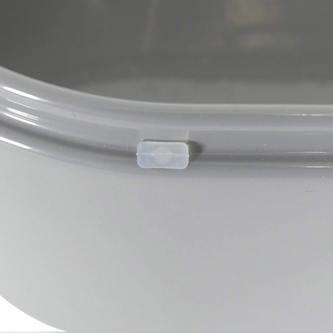 kela Brotkasten Metall mit Lüftungslöcher 25x15x17cm, kleine Brotbox mit Klappdeckel, FRISCOLINO, Br