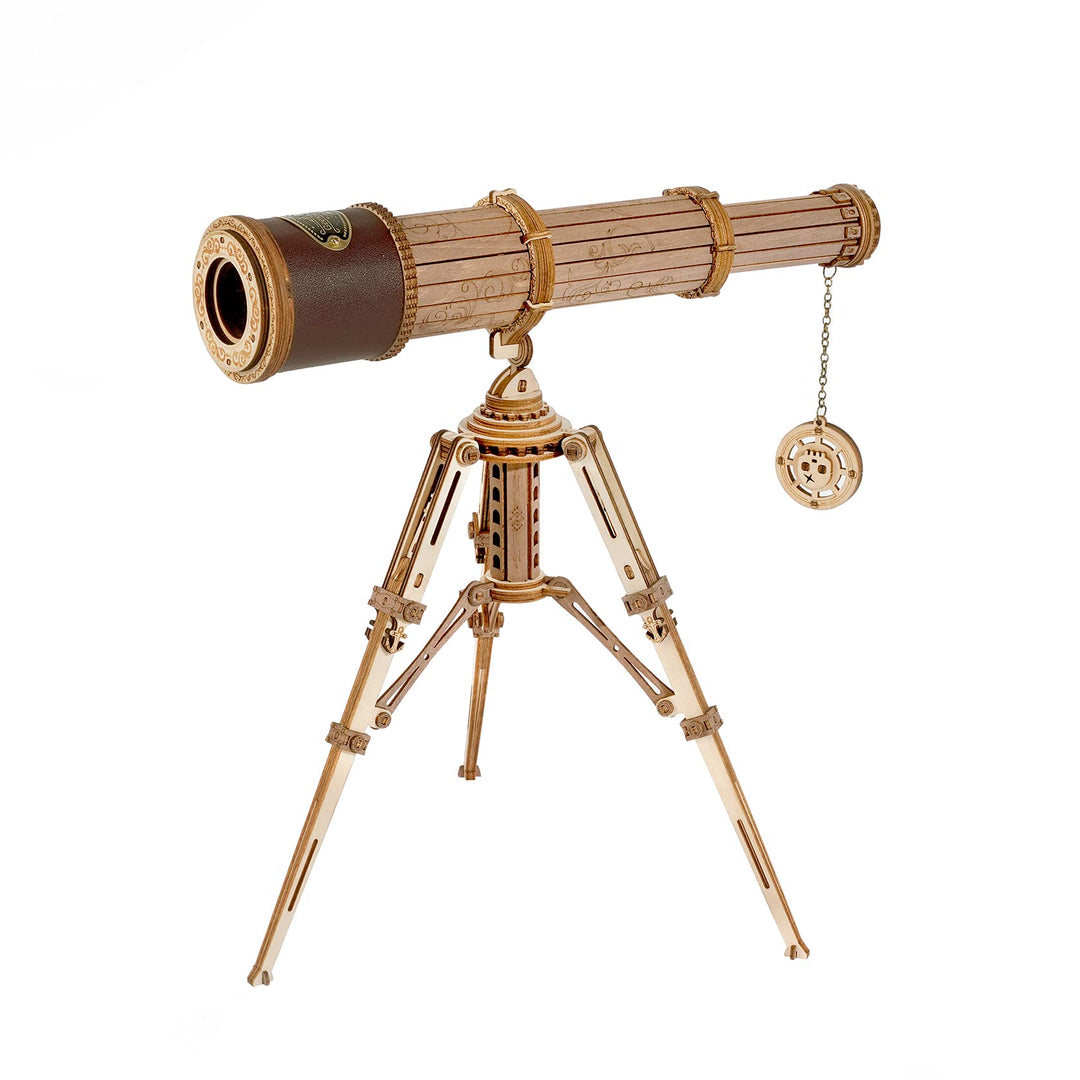 ROKR 3D Holzpuzzle Monokulares Teleskop Holz Modellbau Wissenschaft Geschenke für Erwachsene Kinder