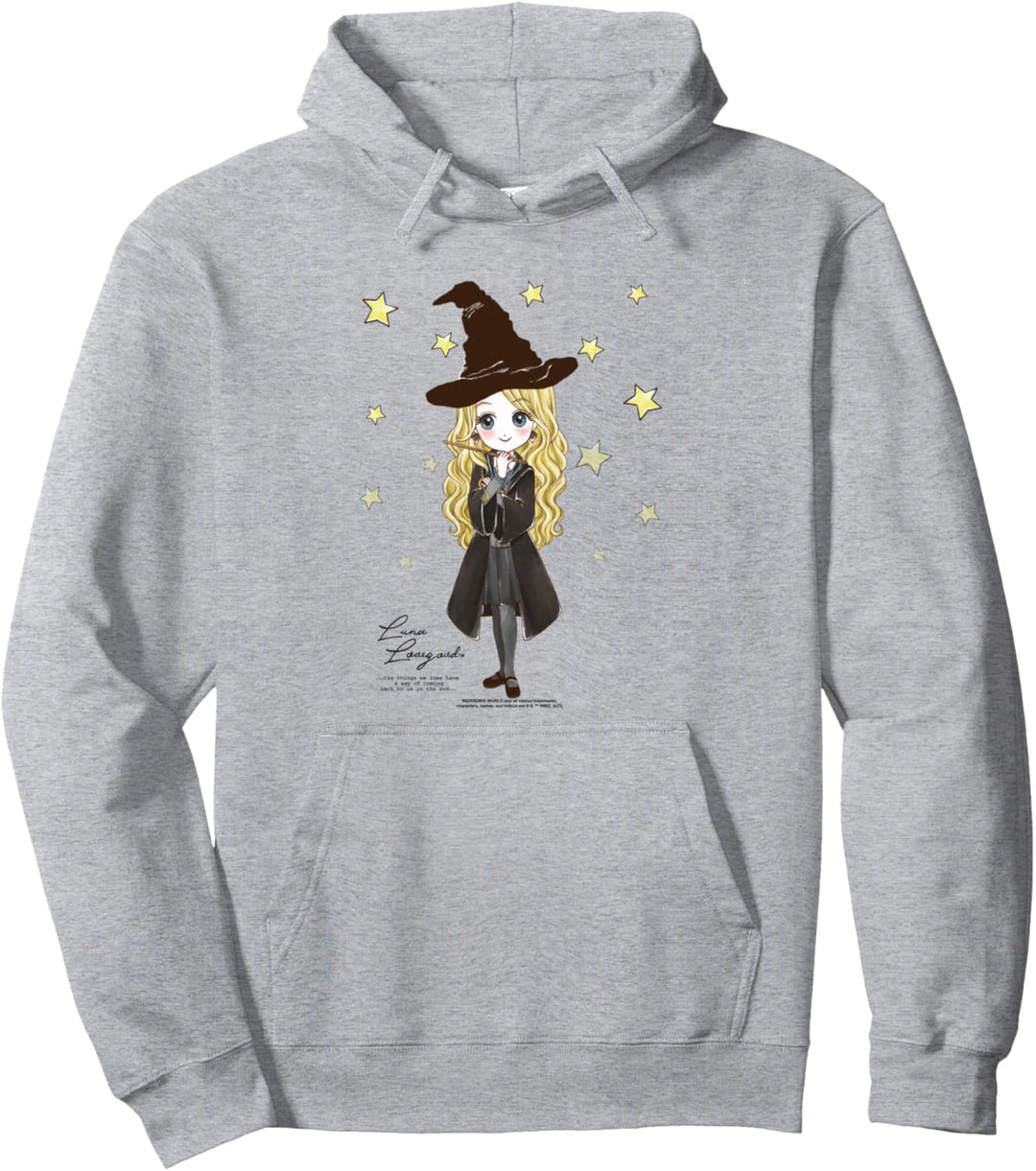 Harry Potter Luna Lovegood Quote and Stars Pullover Hoodie