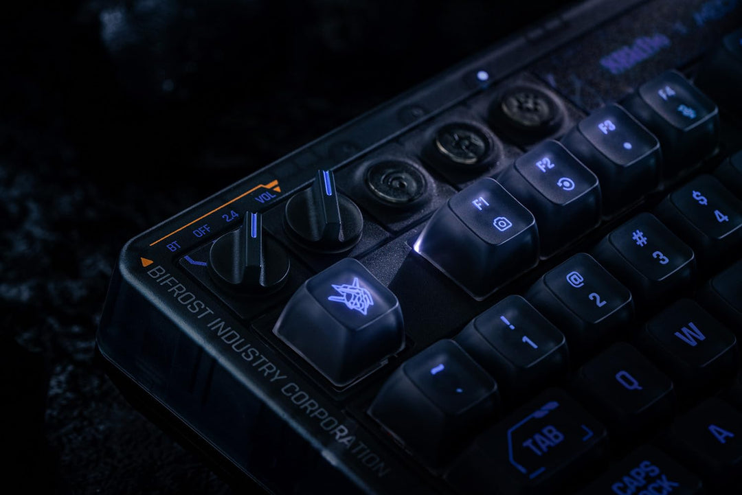 8Bitdo Retro 87 Mechanical Keyboard with Hot-Swappable Kailh Switches, RGB Backlight, Programmable B