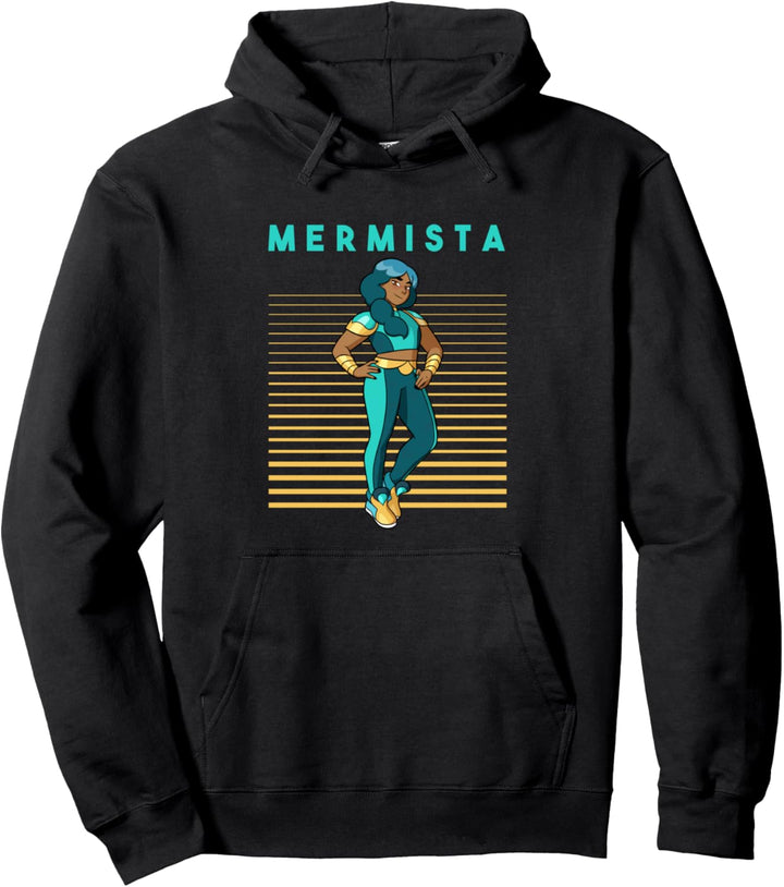She-Ra Streifen Mermista Pullover Hoodie