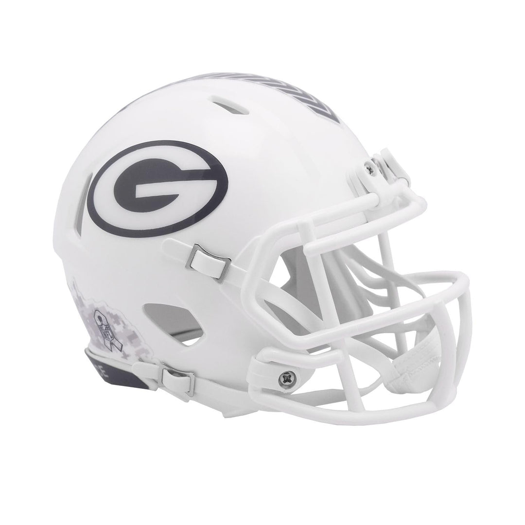 NFL Green Bay Packers Salute to Service 2024 Mini Helm Speed Footballhelm