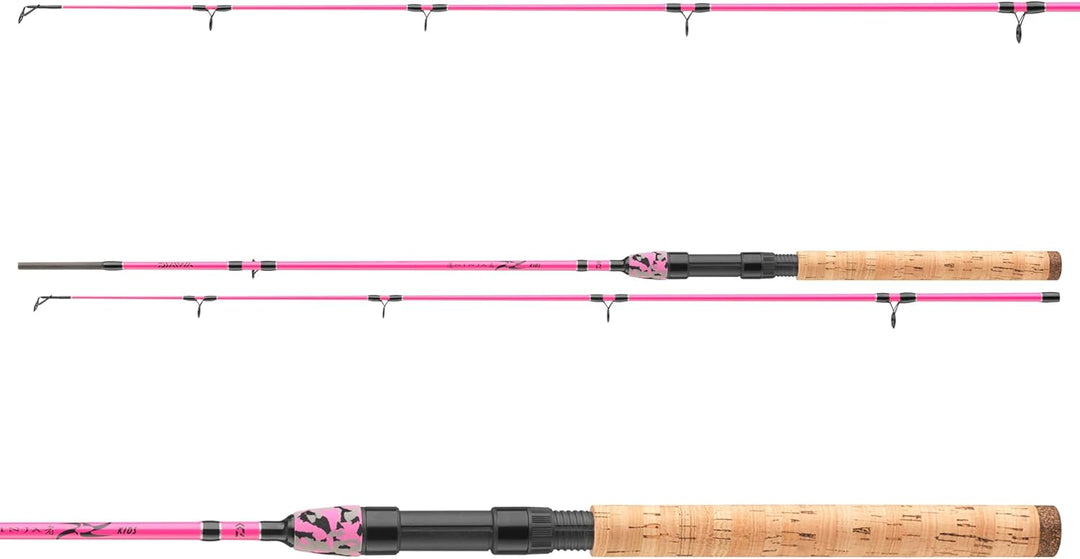 DAIWA Ninja X Kids, Spinn-Angelrute 1.60m / 10-30g / Rosa, 1.60m / 10-30g / Rosa