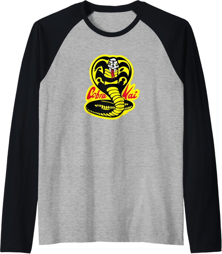 Cobra Kai Fegen Sie das Bein Raglan