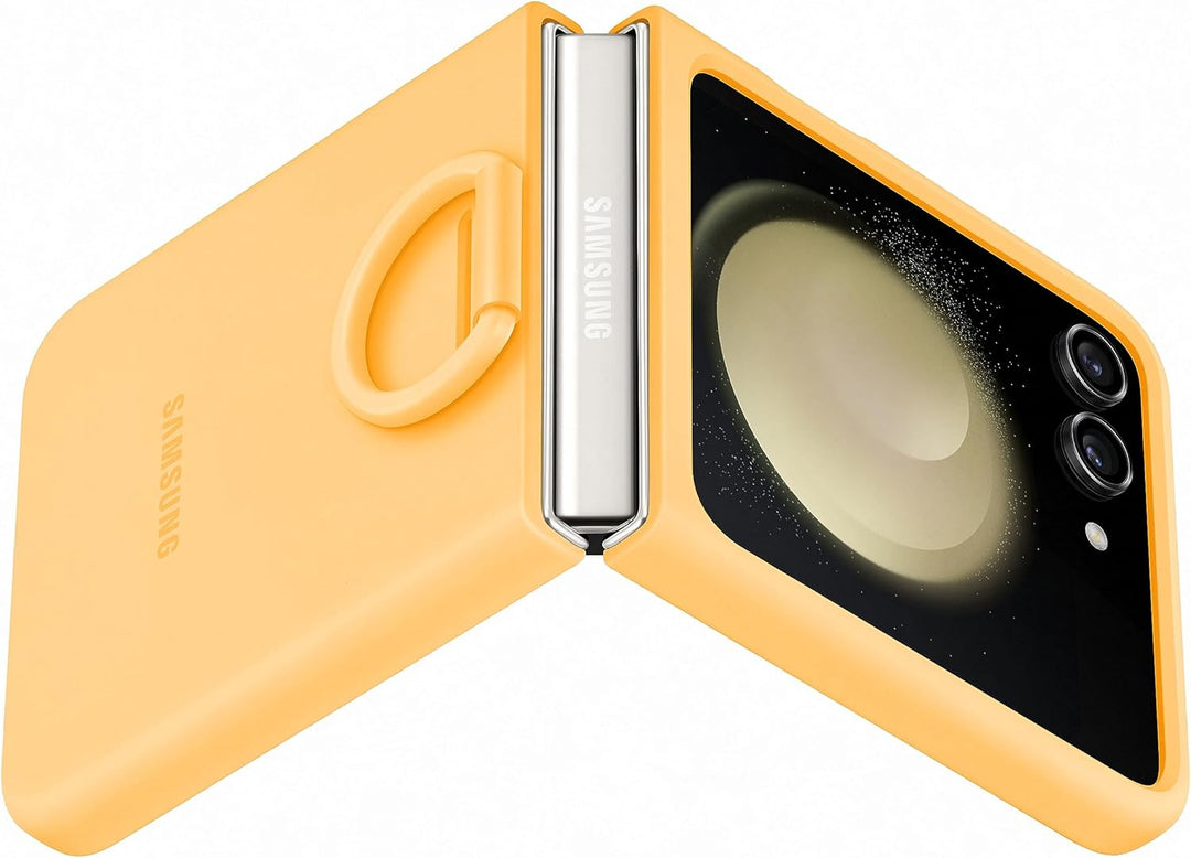 Samsung Silicone Cover mit Ring EF-PF731 für das Galaxy Z Flip5 | Smartphone Cover, Handy-Hülle, Sil