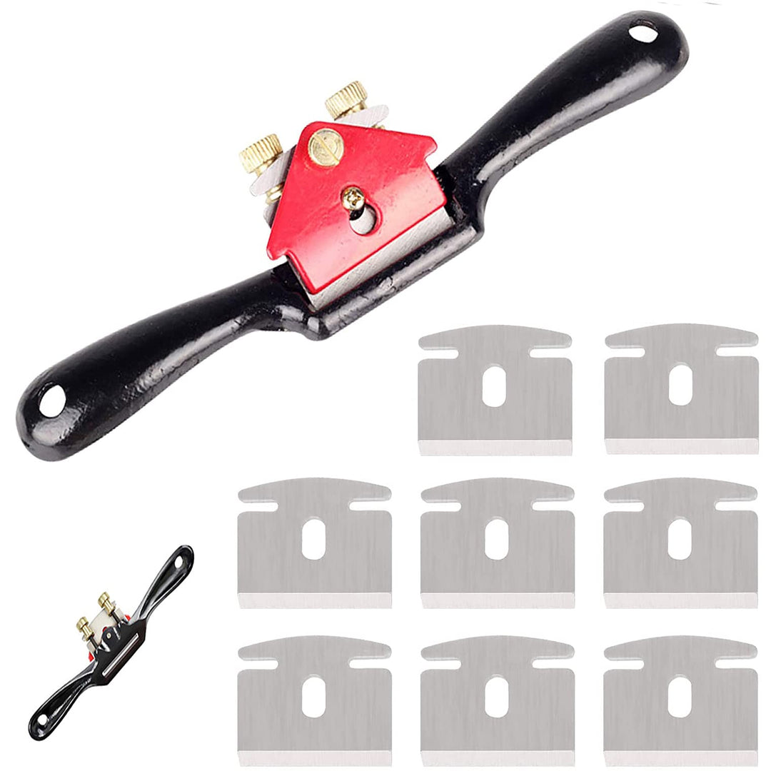 XPOOP Schweifhobel, 210 mm Anpassung Holzbearbeitung Schneide Plane Spokeshave Hand Trimmen Werkzeug
