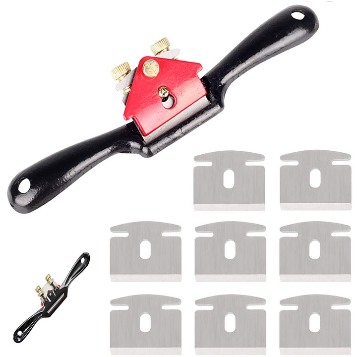 XPOOP Schweifhobel, 210 mm Anpassung Holzbearbeitung Schneide Plane Spokeshave Hand Trimmen Werkzeug