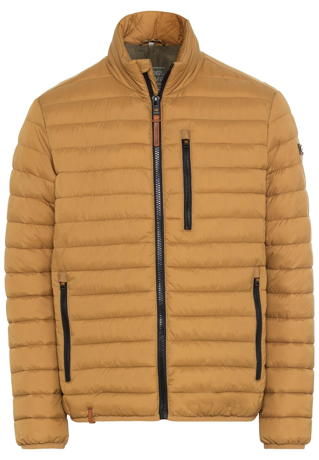camel active Herren Steppjacke aus recyceltem Polyamid 28 Beige-braun, 28 Beige-braun