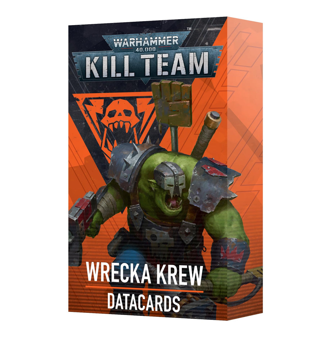 Games Workshop - Warhammer 40.000 - Kill Team Datacards: Ork Wrecka Krew, Grau