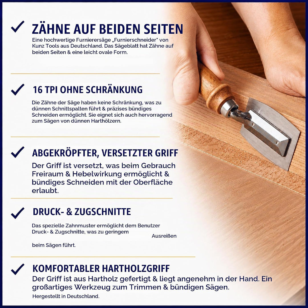 Deutsche Furniersäge 75