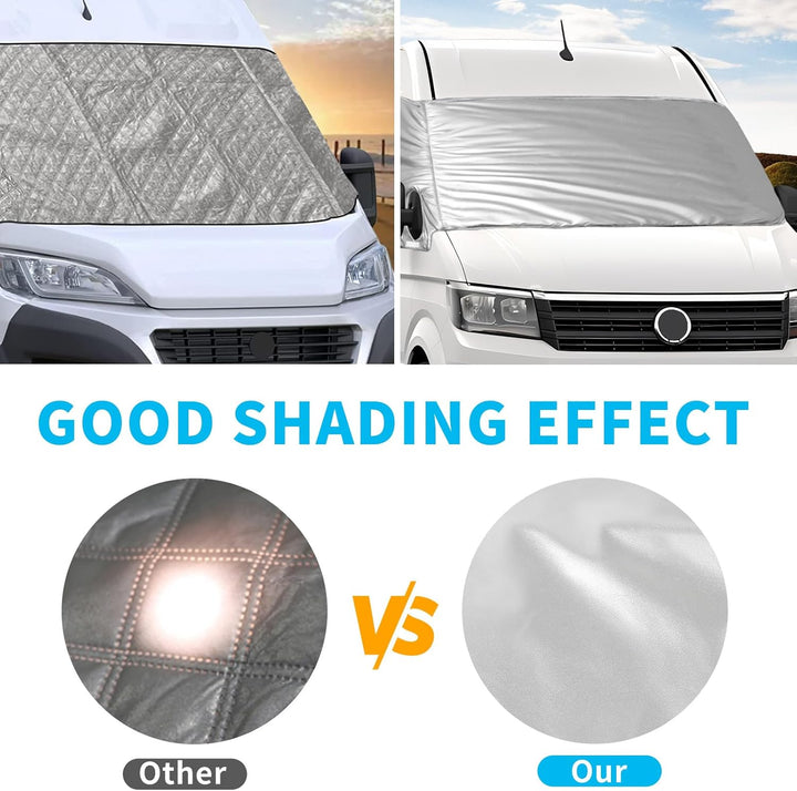 Frontscheibe Wrap Cover Ersatz für VW Crafter 2018-2023 / Grand California, Auto Windschutzscheiben