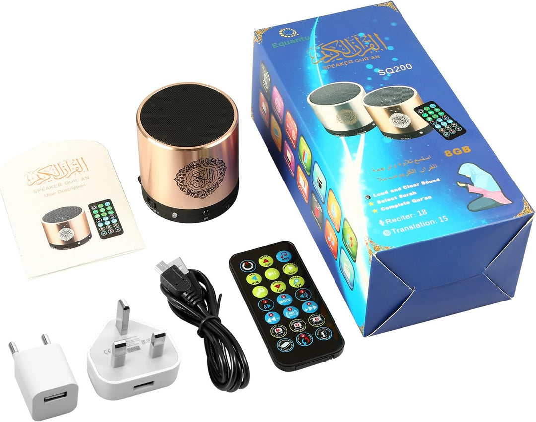 Anlising USB-Lautsprecher, digital, Koran, MP3-Player, Übersetzer, Remote Control Speaker, tragbar,