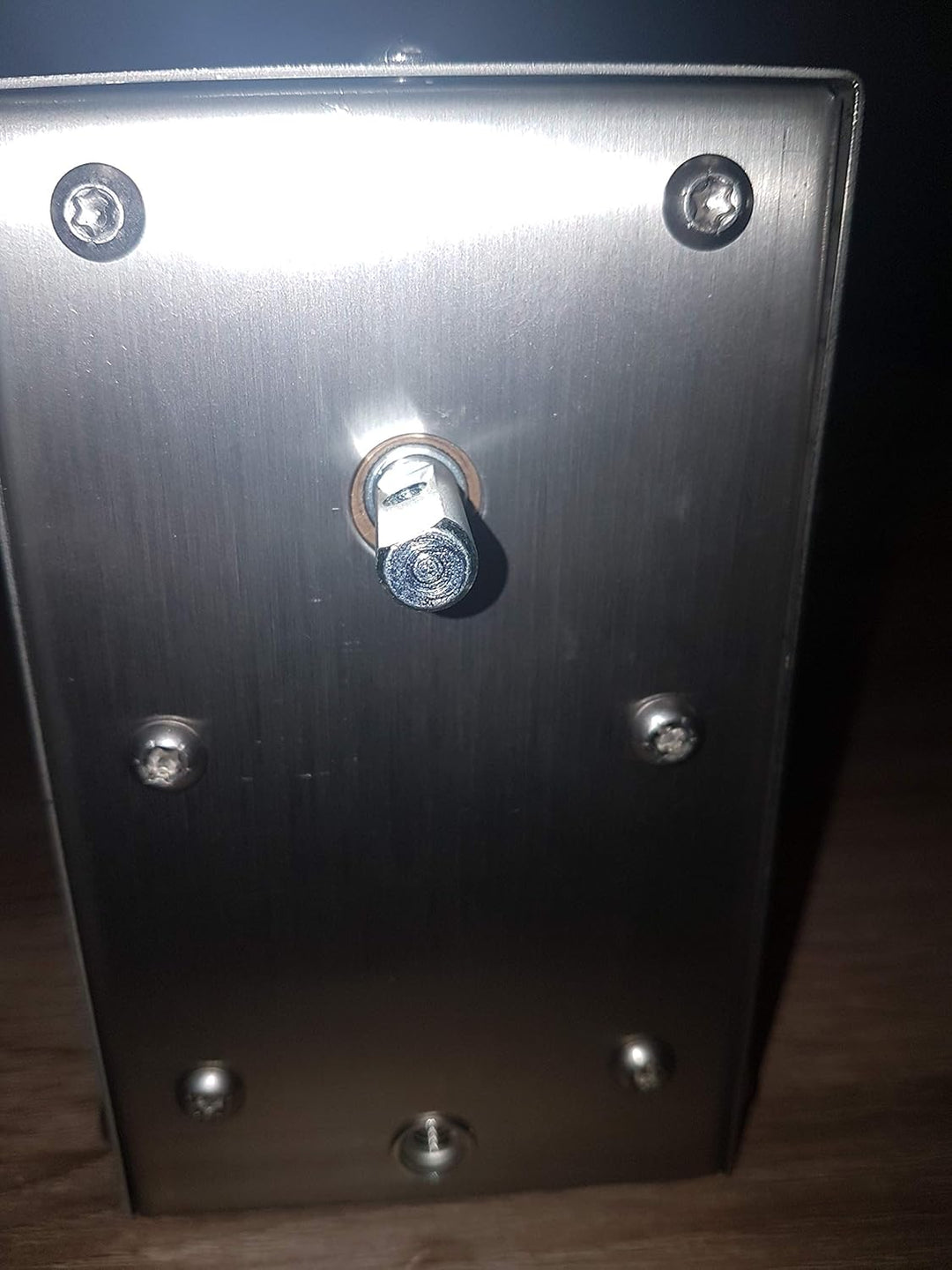 2,1 U/Min im Edelstahlgehäuse mit VA Spiessbuchse,Grillmotor bis 100Kg Grillgut