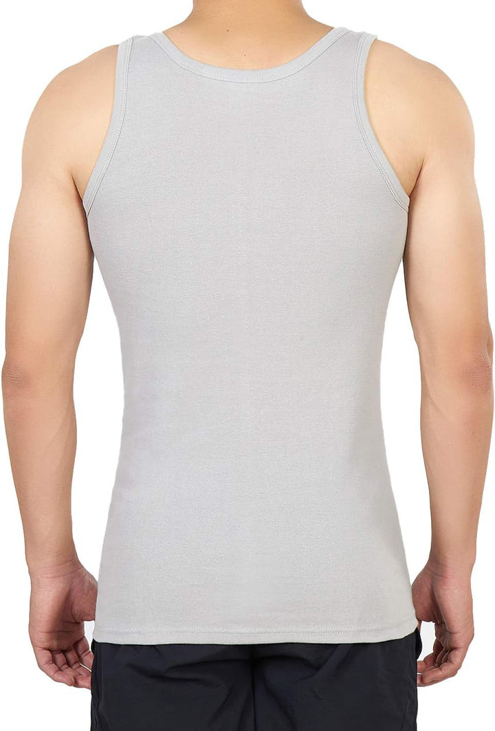 NUOZA 3/5er Pack Unterhemd Herren Tank Top Viele Farben 100% Hochwertige Baumwolle Schrumpft Nicht V