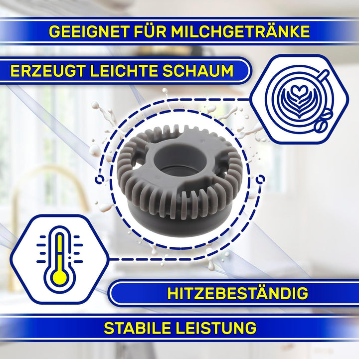 Schneebesen Milchaufschäumer Elektrisch Hat den Originalcode 873170043 für Smeg - Garantie 10 Jahre
