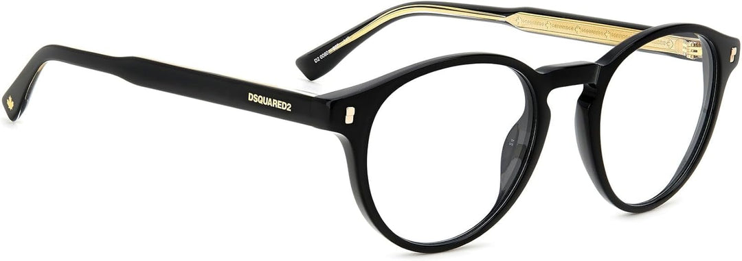 DSQUARED2 Unisex Sunglasses 49 807/20 Black, 49 807/20 Black