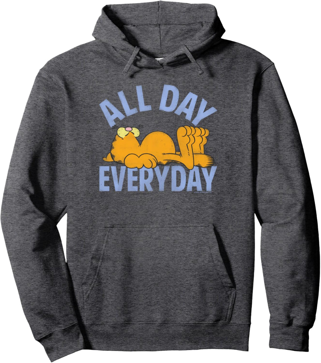 Garfield den ganzen Tag Garfield Pullover Hoodie
