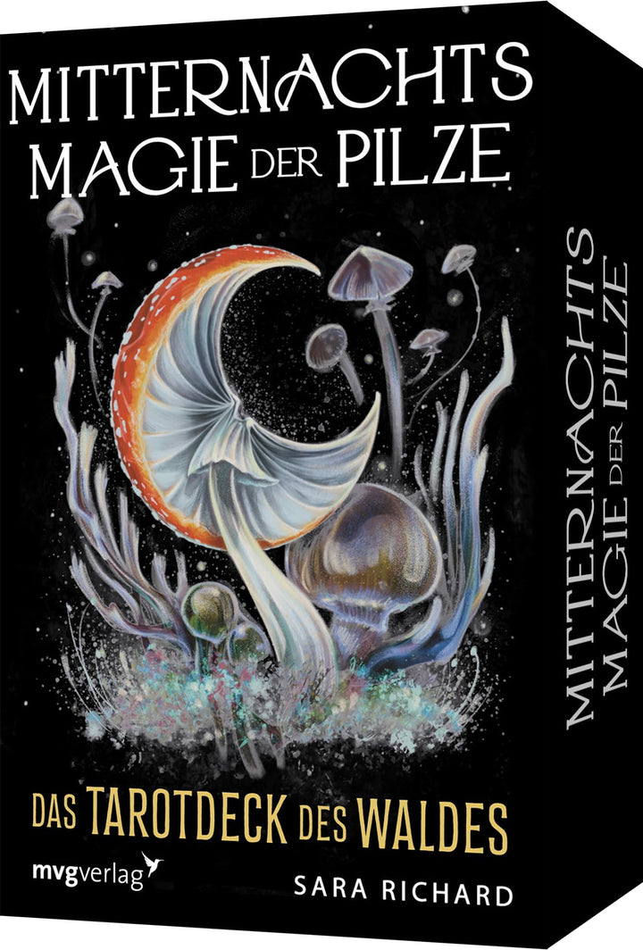 Mitternachtsmagie der Pilze: Das Tarotdeck des Waldes. Entdecke die geheimnisvolle Welt der Pilze in