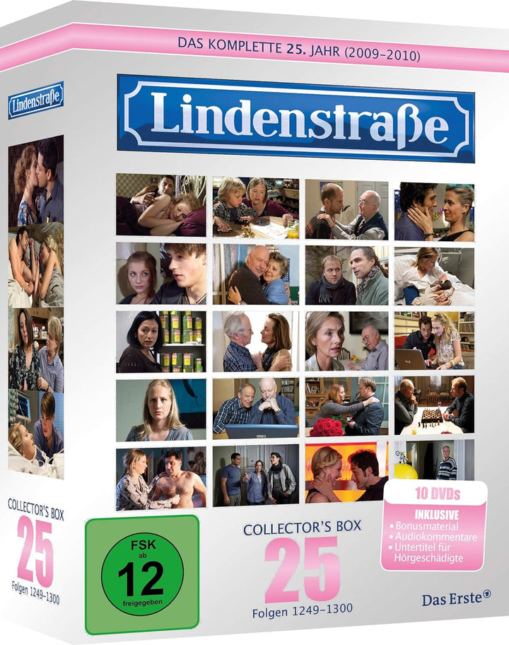 Lindenstrasse - Das komplette 25. Jahr (Collector's Box, 10 DVDs) - Limited Edition mit Lindenstrass