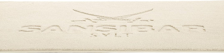 Sansibar Badvorleger Fein-Flor Badteppich Badematte 100% Baumwolle 50x80 cm (50 x 80 cm, Sand) 50 x