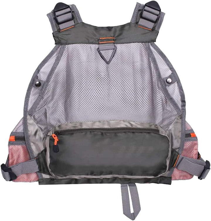 Raprance Angelweste für Männer und Frauen, Outdoor-Aktivitäten, Fliegenbarsch, Angelweste, Rucksack