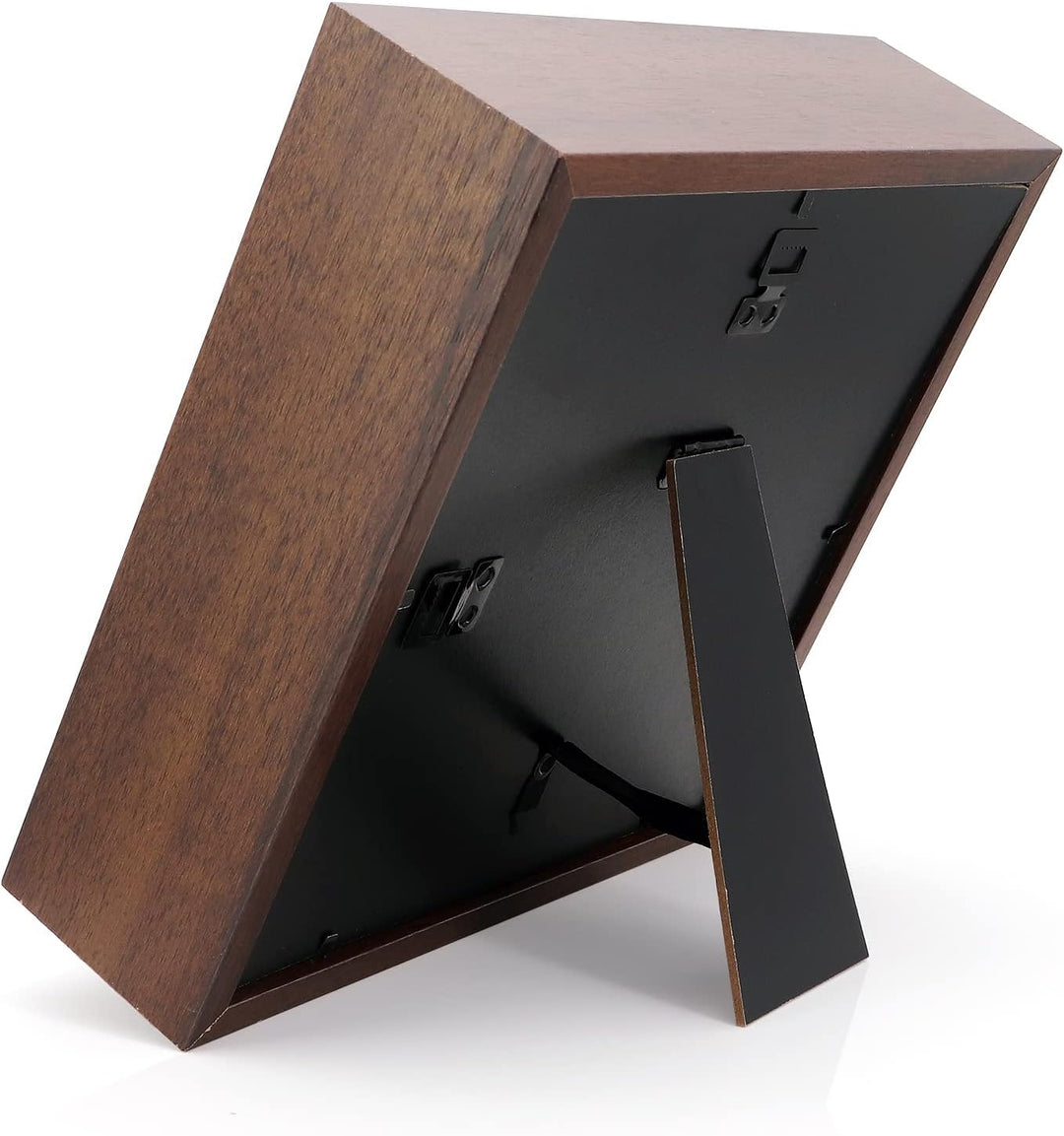 3D Shadow Box(22.3x22.3x6cm) Bilderrahmen aus Holz tiefe Box quadratisch tiefe Vitrine für Medaillen
