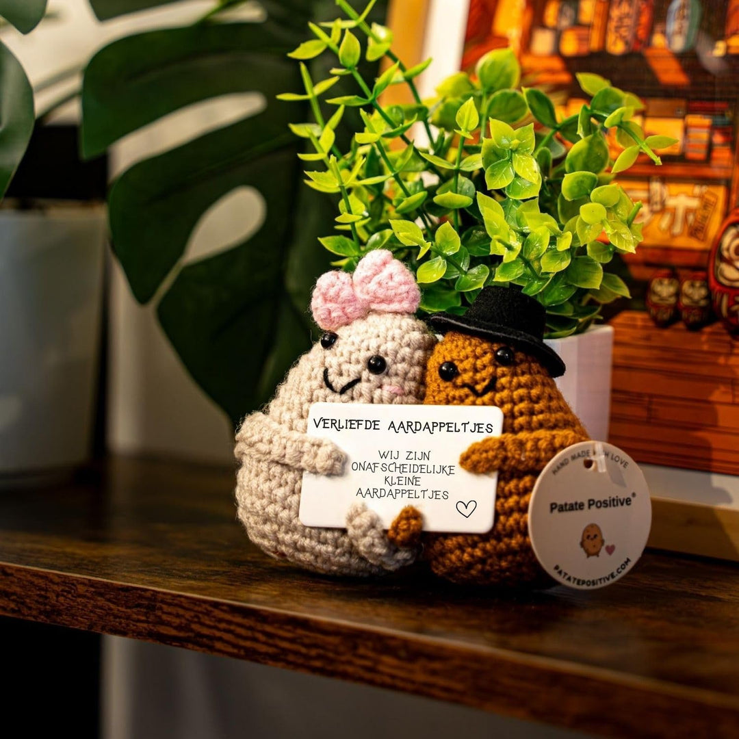 Verliebte Kartoffeln© | Romantisches Geschenk | Sie & Er | Paaridee | Valentinstag Geburtstag Hochze