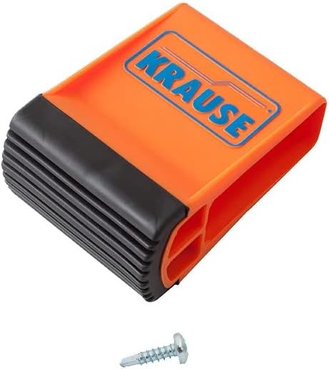 Krause Traversenfusskappe orange, Innenmass 64x25 mm