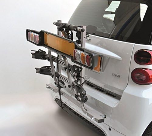 Peruzzo Heckträger für Fahrrad 2 bici Rack Delux per Smart 450/451, 2 bici Rack Delux per Smart 450/
