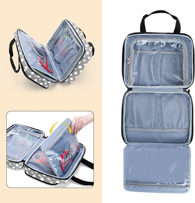 Luxja Luxja Nähen Organizer Tasche, Nähset Aufbewahrung, Nähmaschine Zubehör Tasche für Nähgarn, Näh