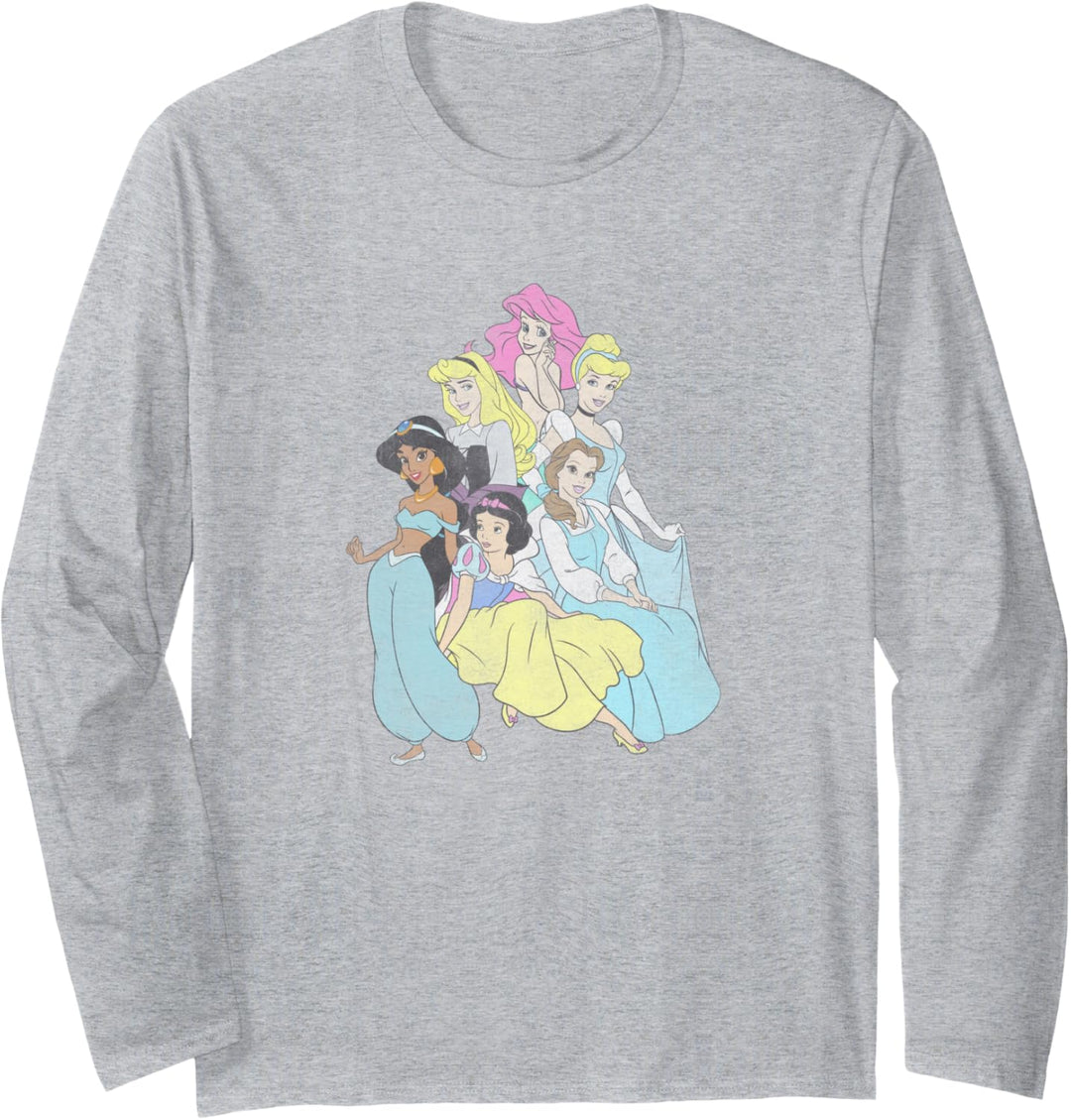Disney Princess Group Shot Langarmshirt