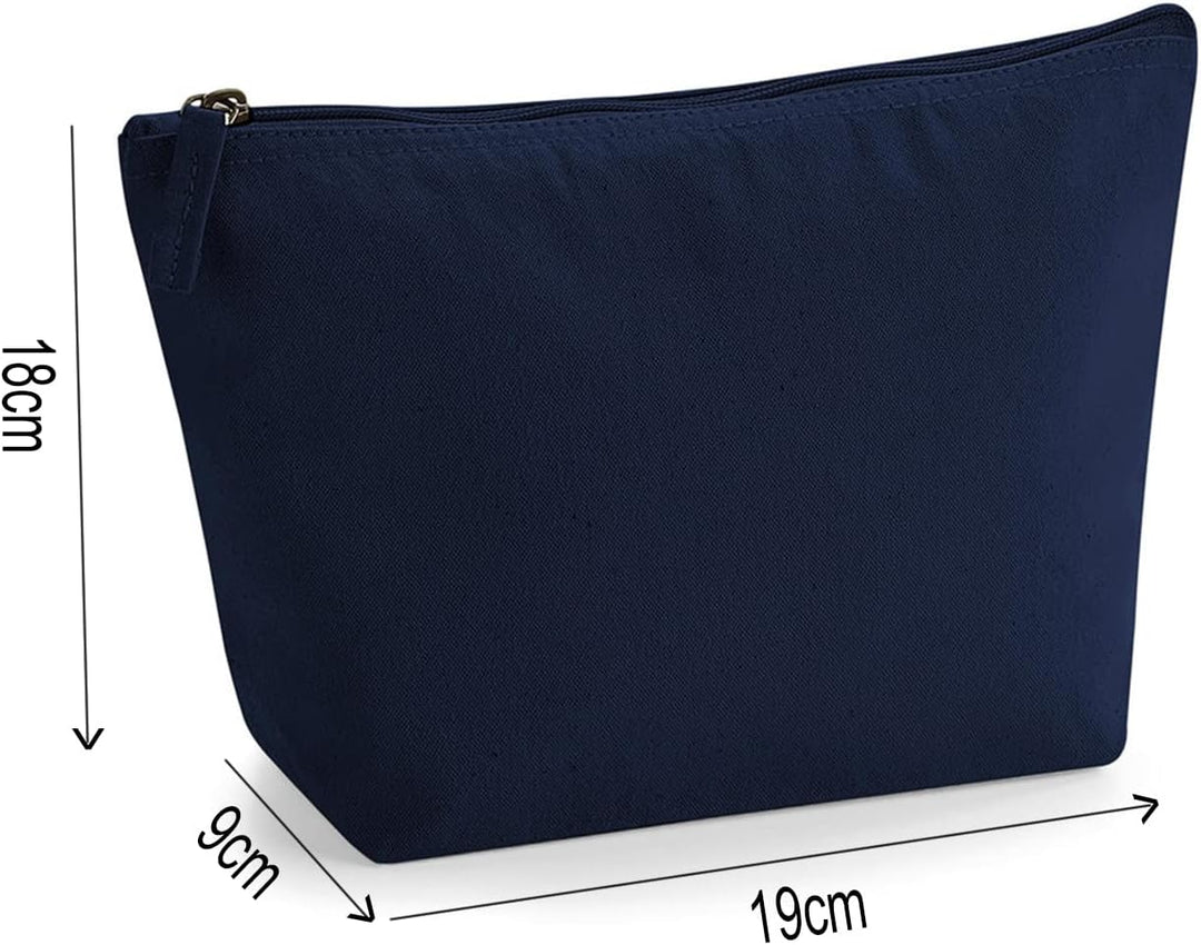Personalisiert Name Initialen & Königin Krone Kosmetiktasche Damen Schminktasche für Handtasche Make