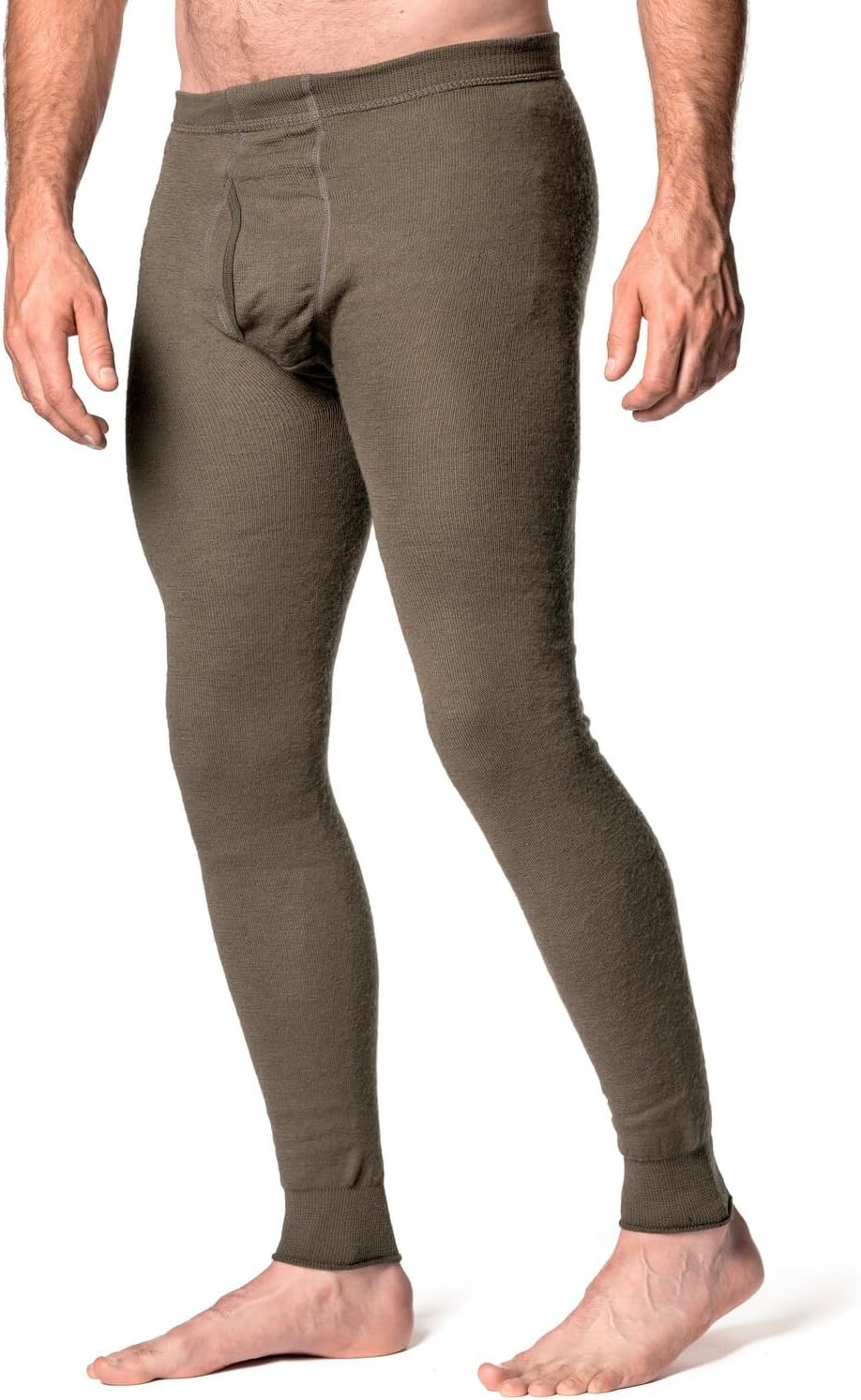 Woolpower Long Johns with Fly 200 S Grün, S Grün