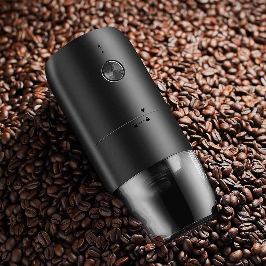 Kaffeemühle Elektrisch, Elektrische Kaffeemühle, Wiederaufladbare Kaffeemühlen mit 5 Einstellbaren M