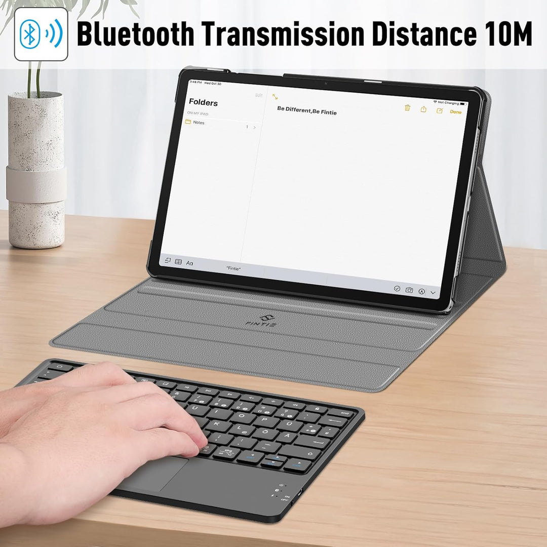 FINTIE Tastatur Hülle für Samsung Galaxy Tab A11+ Plus 11" 2025 / Tab A9+ Plus 11 Zoll 2023 Tablet -