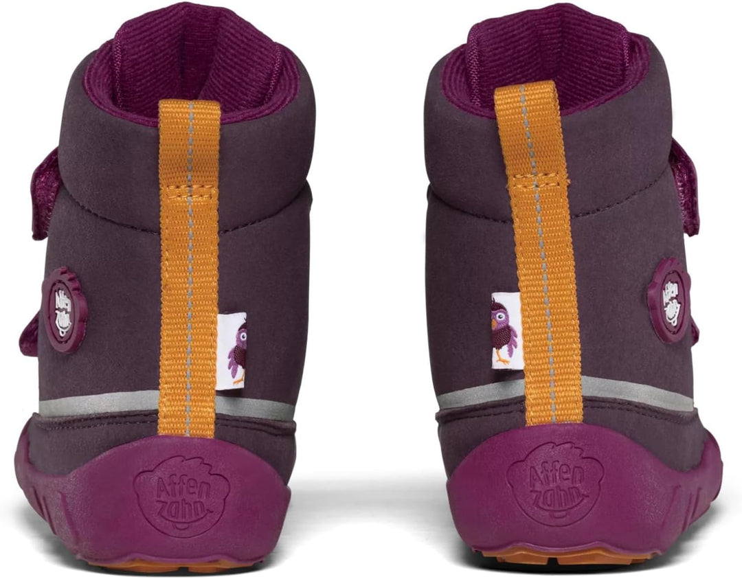Affenzahn Winterstiefel Vegan Comfy warm gefüttert, wasserdicht vegan mit Kletterverschlüssen, Gröss