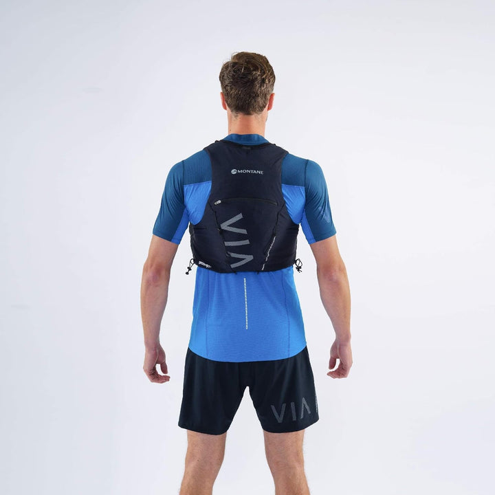 Montane Gecko VP 5 Laufen Pack Schwarz L, Schwarz L
