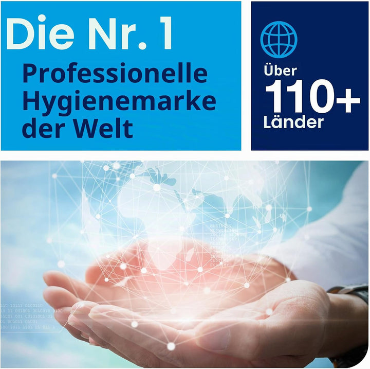 Tork Mehrzweck-Papierwischtücher mit Innenabrollung Weiss M2, Hand- und Oberflächenreinigung, 2 × 27