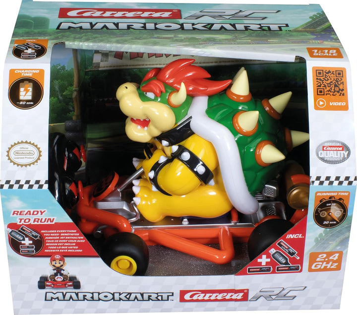 Carrera 2,4GHz Mario Kart(TM) Pipe Kart, Bowser