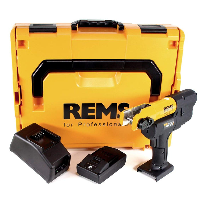 REMS Radiale radiale Mini-Prestro-Hydraulik Radial 22 KN-Batterie 22 V, Sitter auf Batterien mit aut