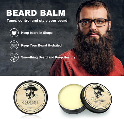 Geschenke für männer, Bartpflege Set für Männer, Bartwachstums Set Geschenke für Männer Papa, Beard