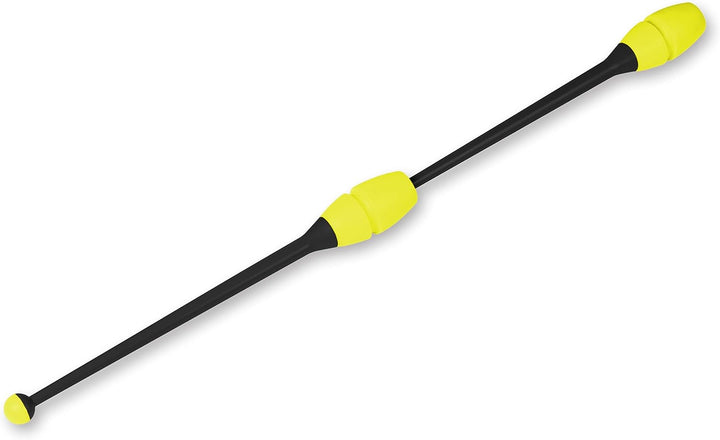 DRUNA Einsteckbare Keulen für Rhythmische Sportgymnastik Indigo 41 cm Schwarz - Zitrone, Schwarz - Z