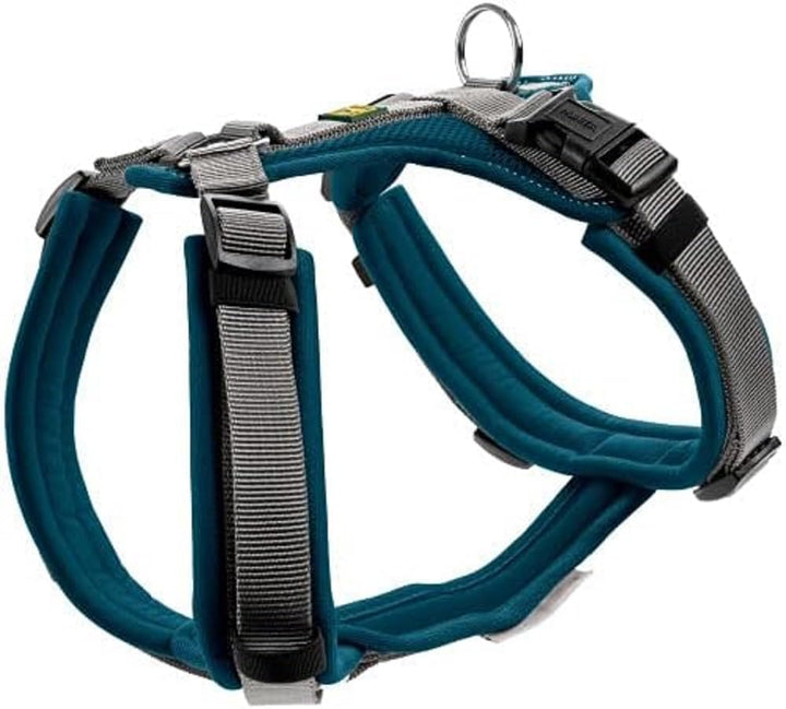 HUNTER Geschirr Maldon 47-69/S-M Petrol/Grau S-M, Petrol/Grau S-M