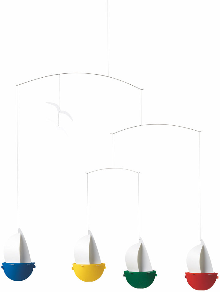 Flensted SailFun Mobile, Stahl, Mehrfarbig, 35x40cm