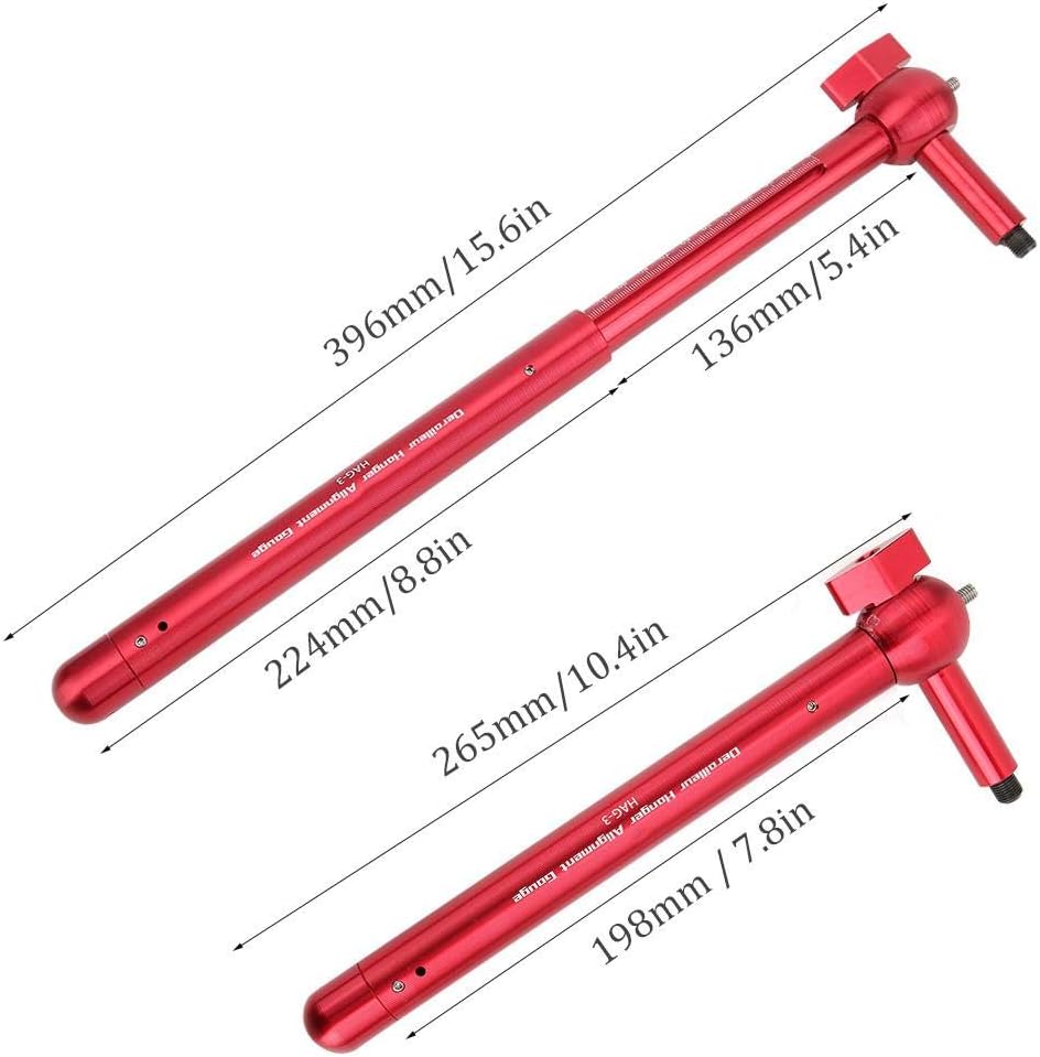 Fictory Fahrradkalibrierungswerkzeuge-Fahrradheckhaken-Kalibrierungswerkzeuge Schaltwerk-Aufhänger-A