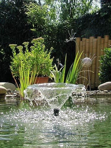 Pontec 56465 Wasserspielpumpe PondoVario 750, Wasserspiel, Teichpumpe, Fontänenpumpe, Gartenteich, Z