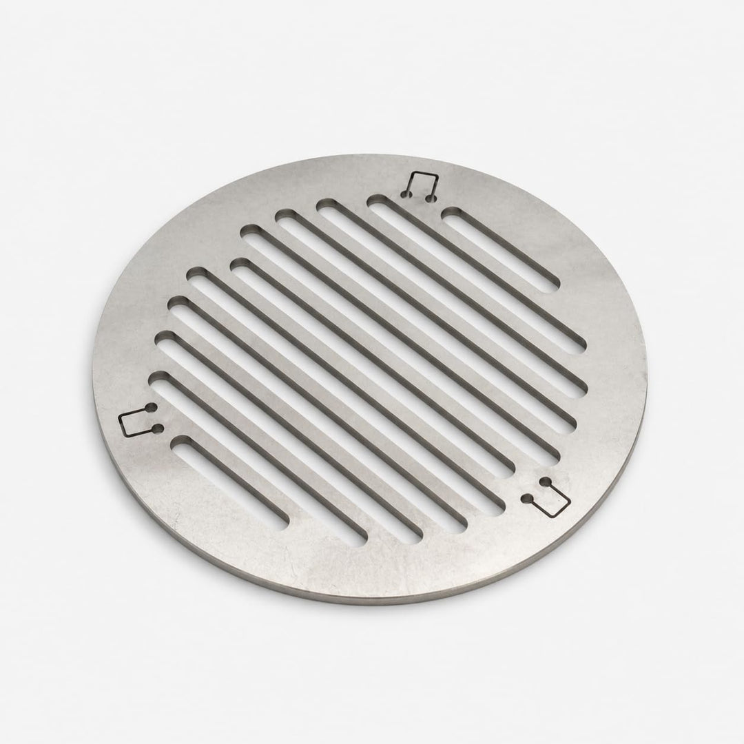 Grilleinsatz Ø14cm Edelstahl für Feuerplatte | Grillplatte | Feuertonnen | Kugelgrills