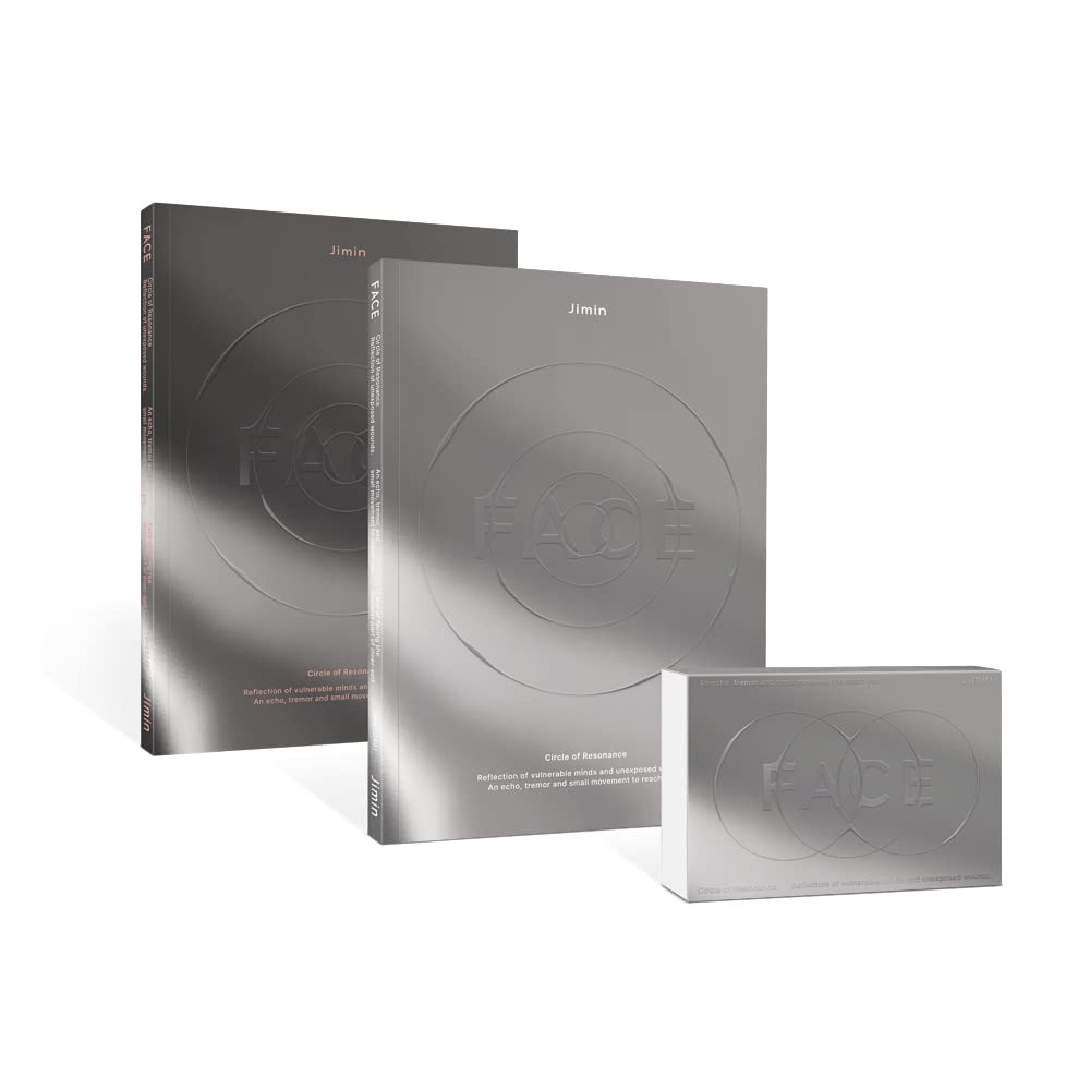Jimin BTS - Face [2 Album ver + 1 Weverse Alben vers. Set]