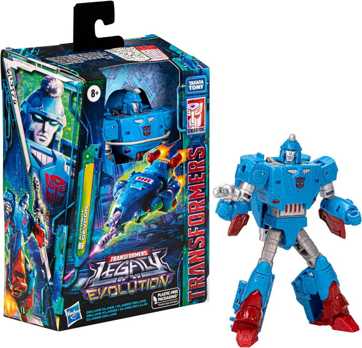 Transformers Legacy Evolution Deluxe-Klasse Autobot Devcon, 14 cm grosse Action-Figur