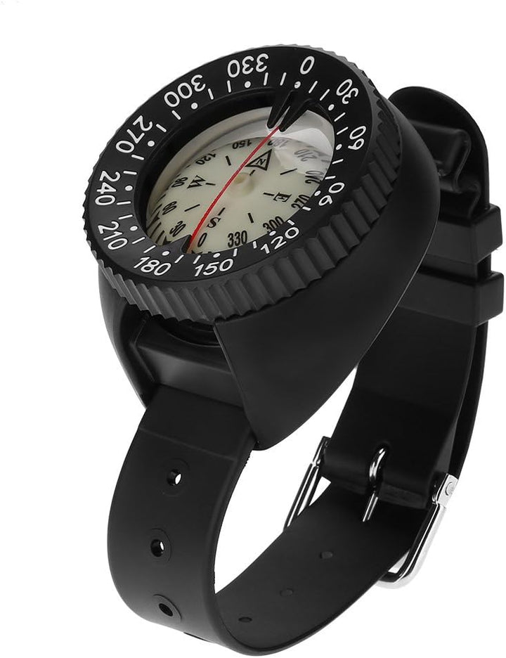Dilwe Handgelenk Kompass, Wasserdicht Tauchkompass Scuba Tauch Kompass Outdoor Kompass für Survival,